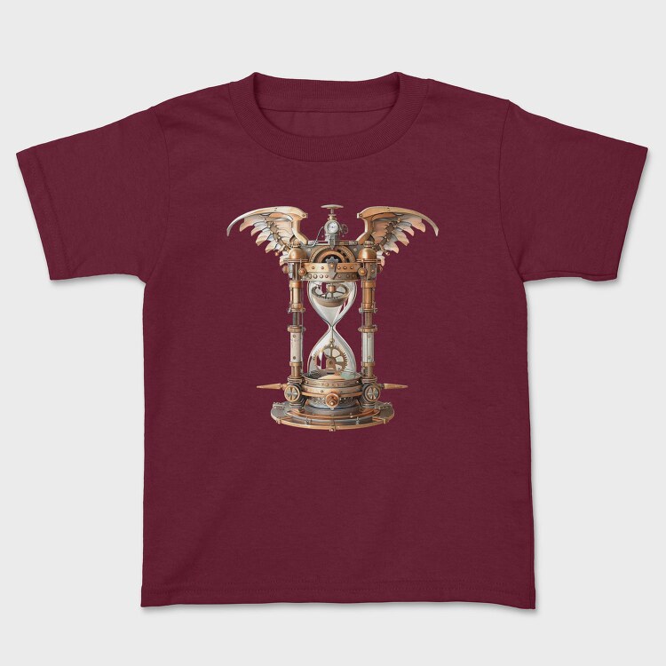 Steampunk Hourglass Wings, Tricou Copii