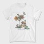 Drink And Flowers Spring Sunny Days, Tricou Barbati (Unisex)