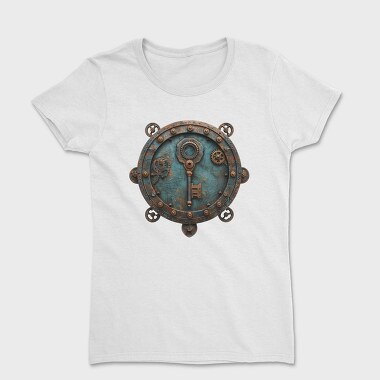 Steampunk Key Lock, Tricou Femei