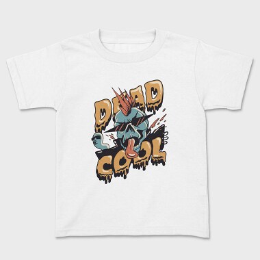 Dripping Skeleton Horror Dead Cool Halloween, Tricou Copii