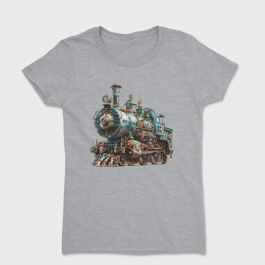 Steampunk Locomotive, Tricou Femei
