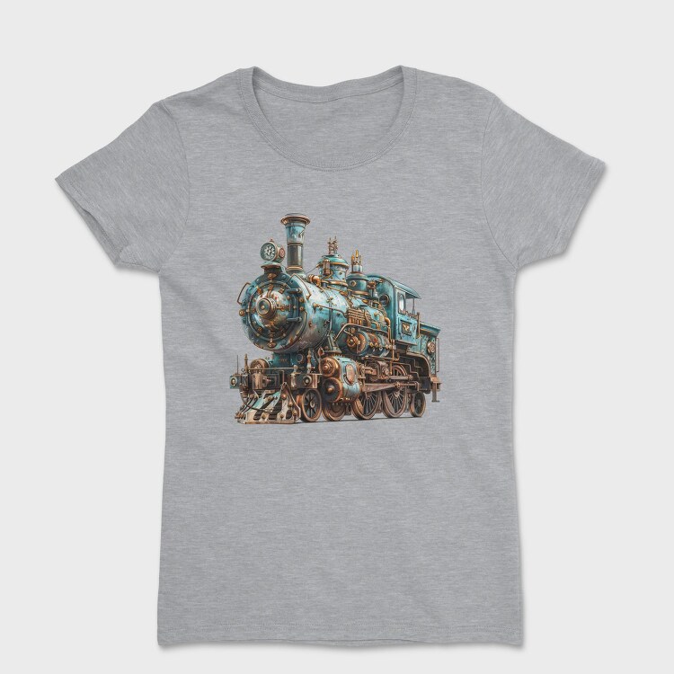 Steampunk Locomotive, Tricou Femei