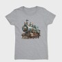 Steampunk Locomotive, Tricou Femei