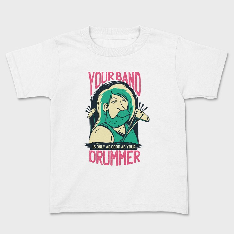 Drummer Quote, Tricou Copii