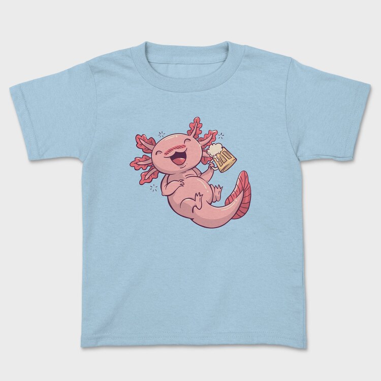Drunk Axolotl Beer, Tricou Copii
