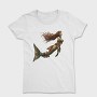 Steampunk Mermaid Tail, Tricou Femei