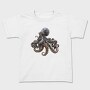 Steampunk Octopus 06, Tricou Copii