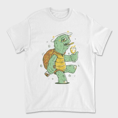 Drunk Turtle, Tricou Barbati (Unisex)