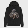 Steampunk Octopus 06, Hanorac Oversize Barbati (Unisex)