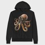 Steampunk Octopus Goggles, Hanorac Oversize Barbati (Unisex)