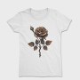 Steampunk Rose Bud, Tricou Femei