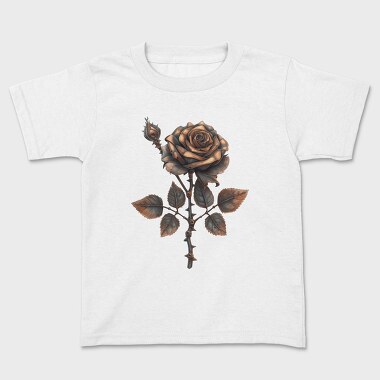 Steampunk Rose Bud, Tricou Copii