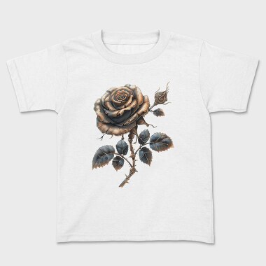 Steampunk Rose Gears, Tricou Copii