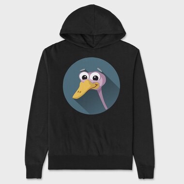 Ducky Smile, Hanorac Oversize Barbati (Unisex)
