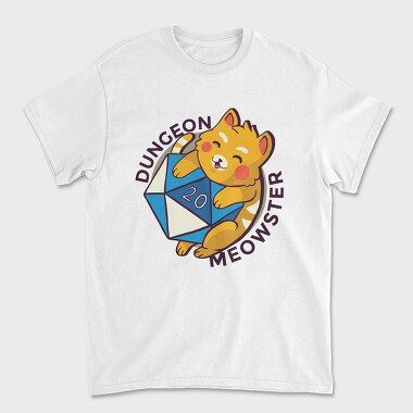 Dungeon Meowster, Tricou Barbati (Unisex)