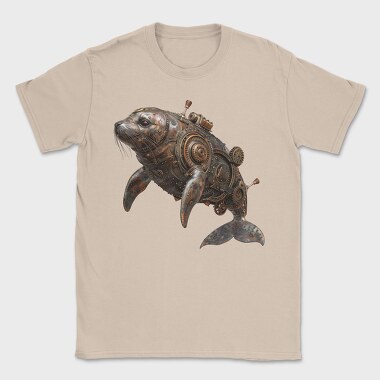 Steampunk Sea Animal, Tricou Barbati (Unisex)