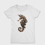 Steampunk Seahorse Gears, Tricou Femei