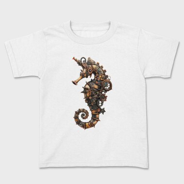 Steampunk Seahorse Gears, Tricou Copii