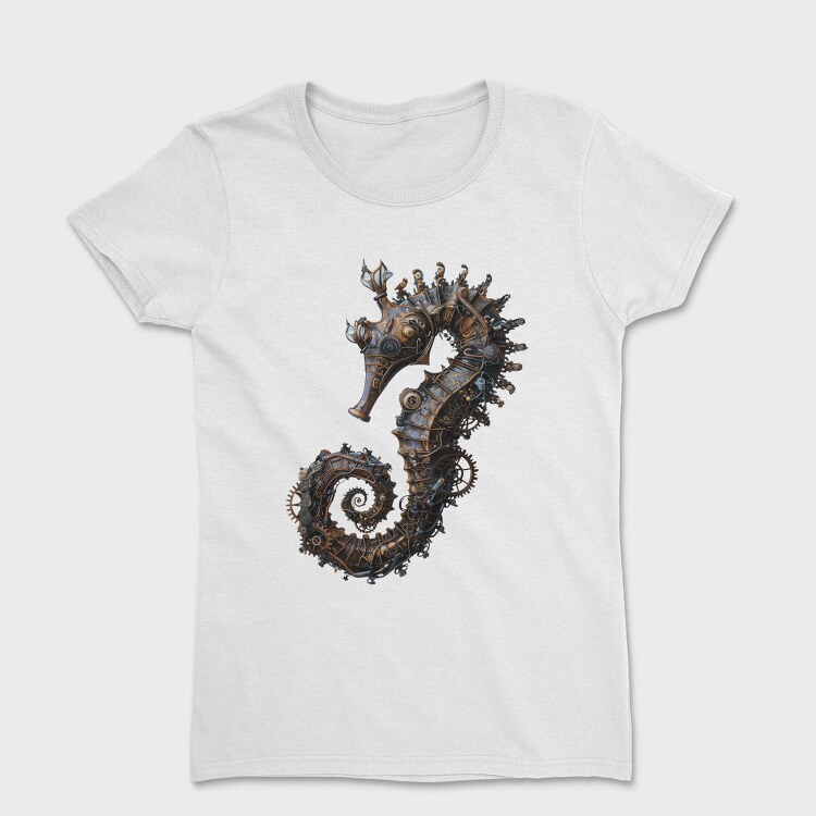 Steampunk Seahorse, Tricou Femei
