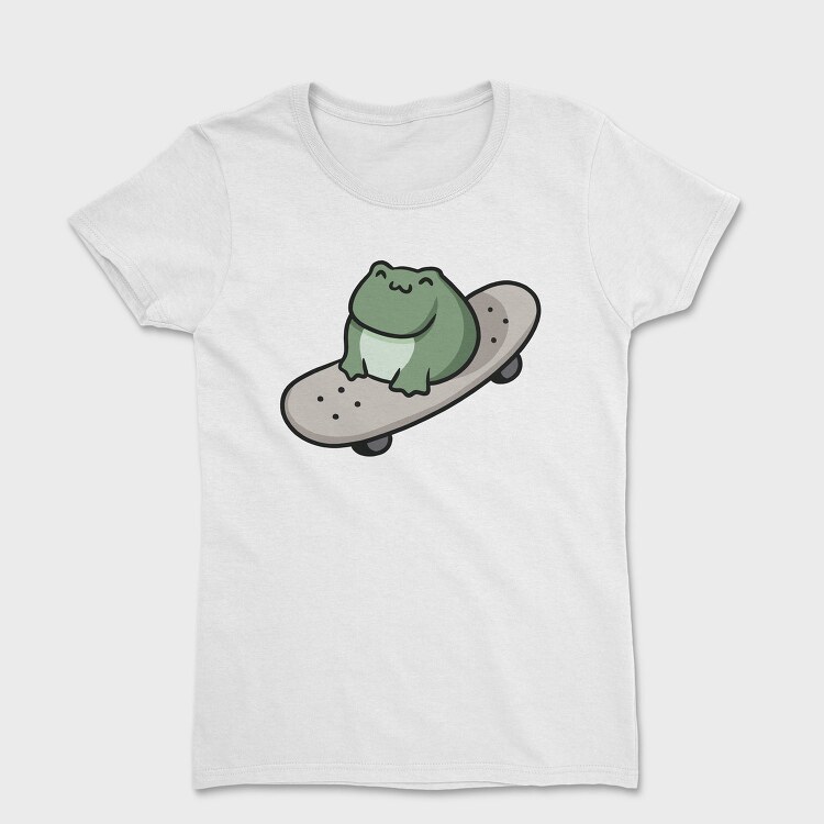 Frog Skateboarding, Tricou Femei