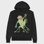 Froggy Dance Party, Hanorac Oversize Barbati (Unisex)