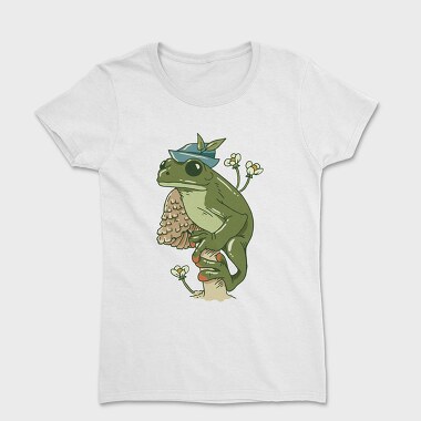Froggy Flower Hat, Tricou Femei