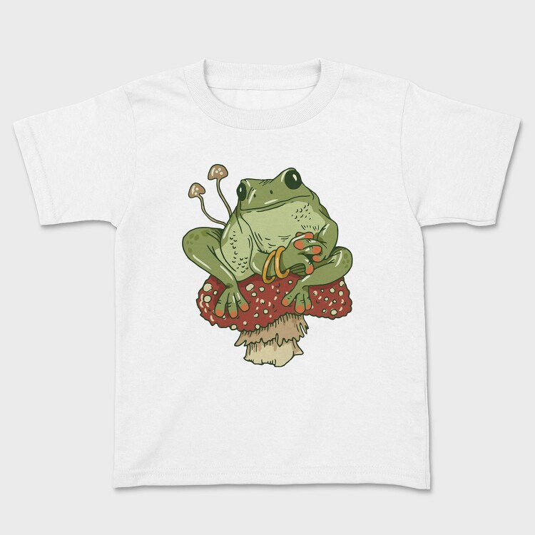 Froggy Mushroom, Tricou Copii