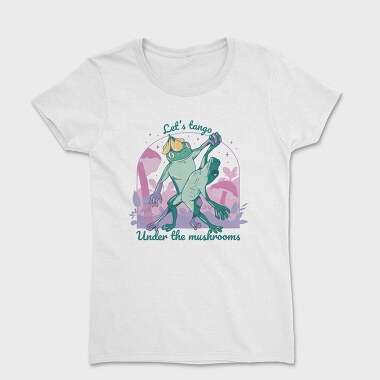 Frogs Dancing Tango Cottagecore, Tricou Femei