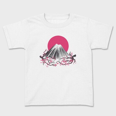 Fuji Mountain Japanese Nature, Tricou Copii