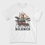 I Destroy Silence Drums Chicken, Tricou Barbati (Unisex)
