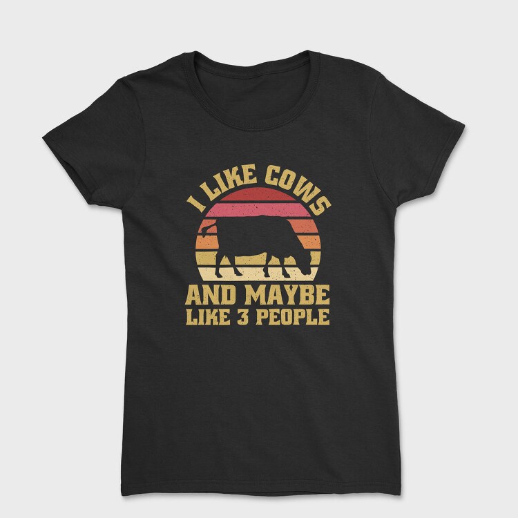 I Like Love Cows, Tricou Femei