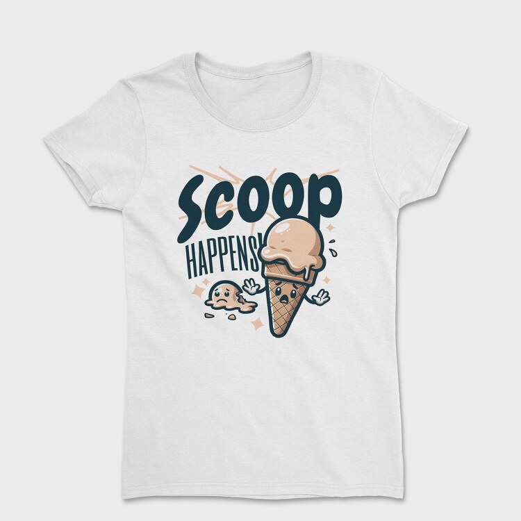 Ice Cream Pun, Tricou Femei