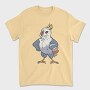 Indignant Cockatiel, Tricou Barbati (Unisex)