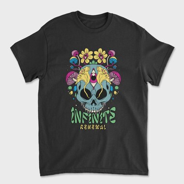 Infinite Renewal Psychedelic, Tricou Barbati (Unisex)