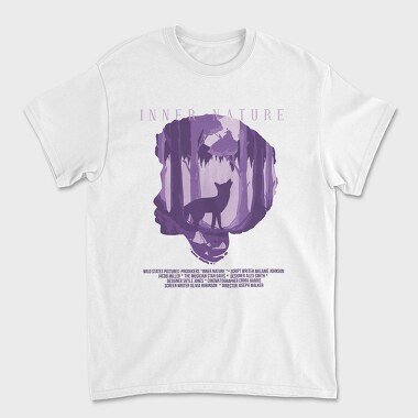 Inner Nature Werewolf Film Poster 2, Tricou Barbati (Unisex)