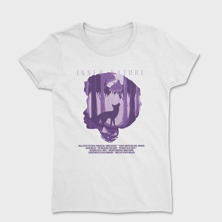 Inner Nature Werewolf Film Poster 2, Tricou Femei