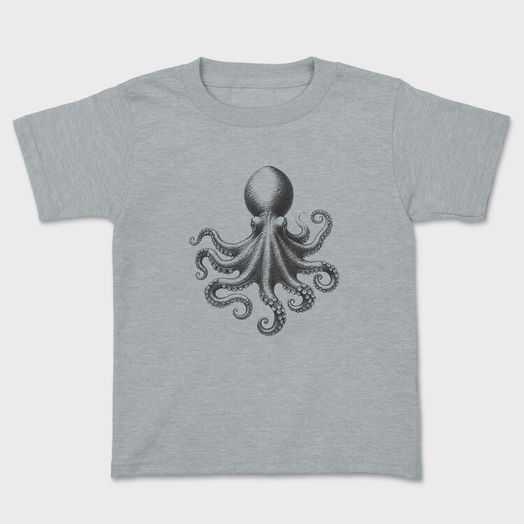 Intricate Octopus, Tricou Copii