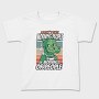 Introvert Cartoon Dinosaur Coffee, Tricou Copii