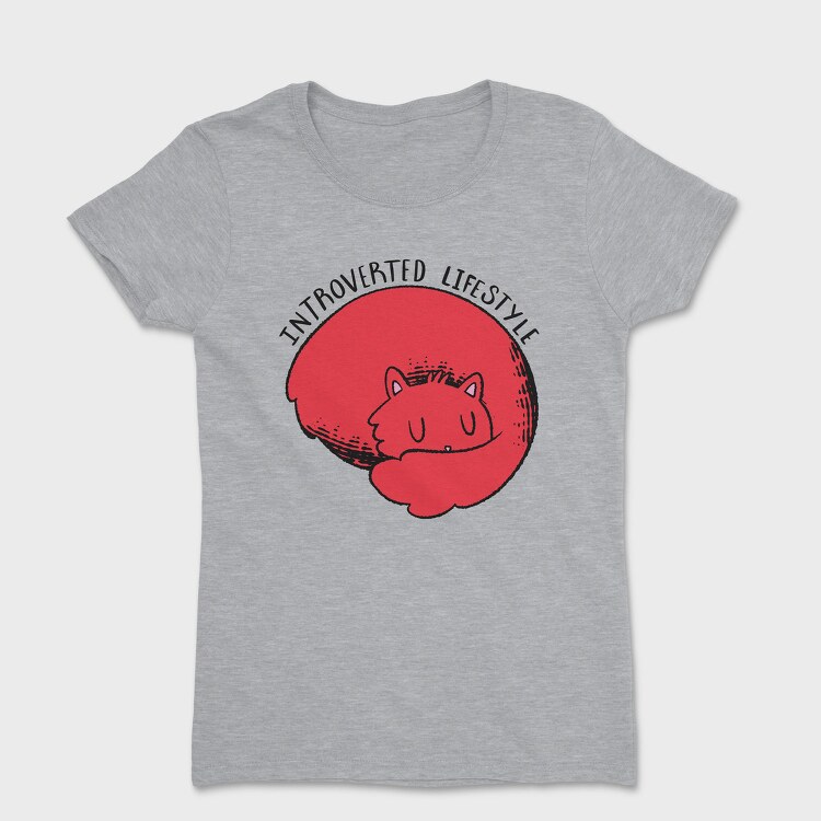 Introverted Cat, Tricou Femei