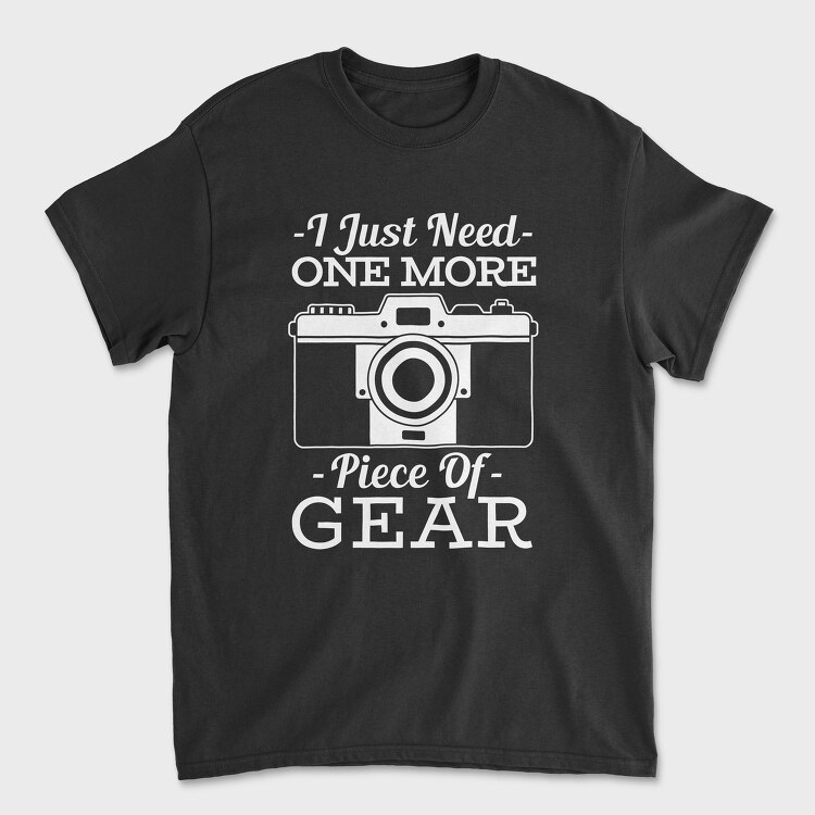 Camera Gear Photographer, Tricou Barbati (Unisex)