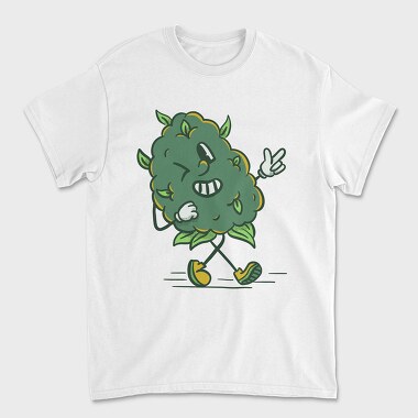 Cannabis Buddy Cartoon, Tricou Barbati (Unisex)