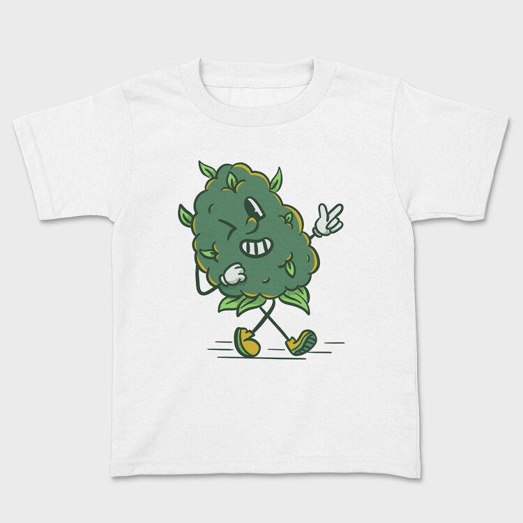 Cannabis Buddy Cartoon, Tricou Copii