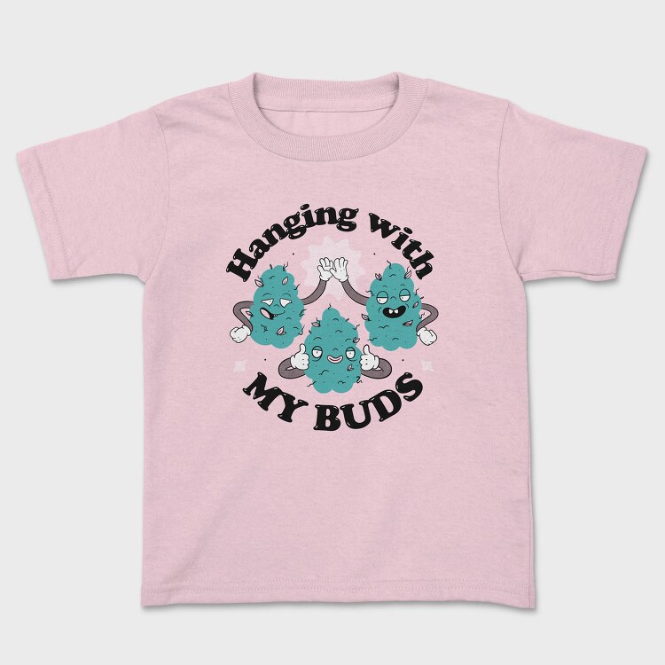 Cannabis Flower Buds, Tricou Copii