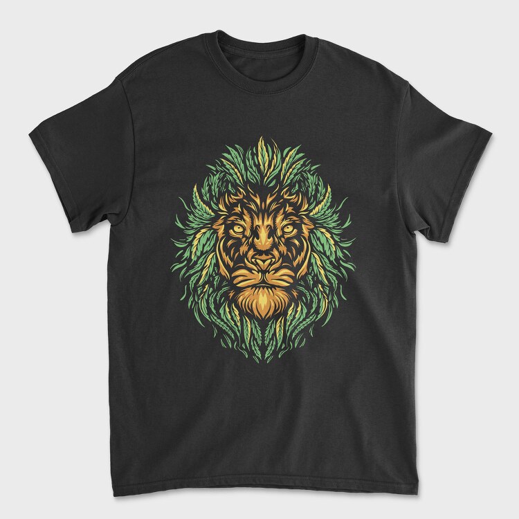 Cannabis Lion Weed, Tricou Barbati (Unisex)