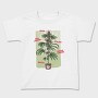Cannabis Plant Chart Nature Weed, Tricou Copii