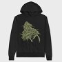 Cannabis Pud Plant Weed, Hanorac Oversize Barbati (Unisex)