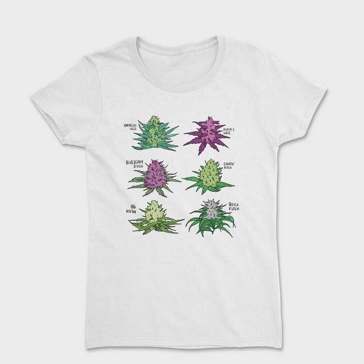 Cannabis Strain, Tricou Femei