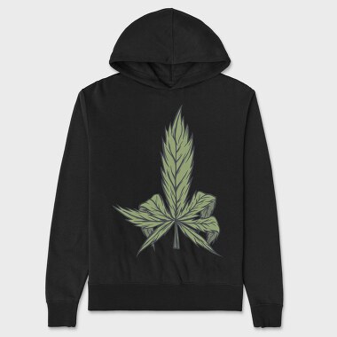 Cannabis, Hanorac Oversize Barbati (Unisex)