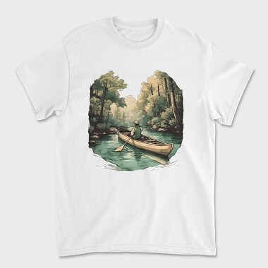 Canoe River, Tricou Barbati (Unisex)