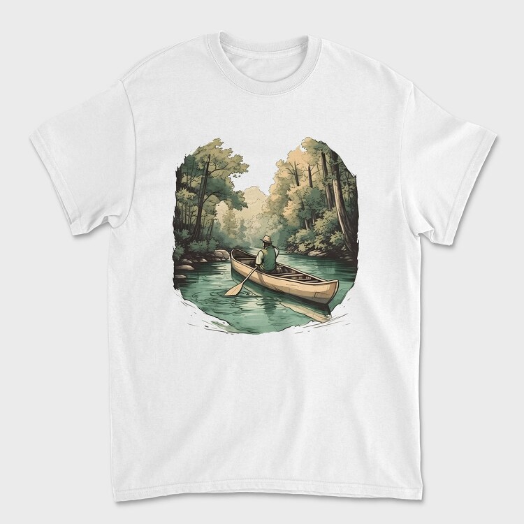 Canoe River, Tricou Barbati (Unisex)